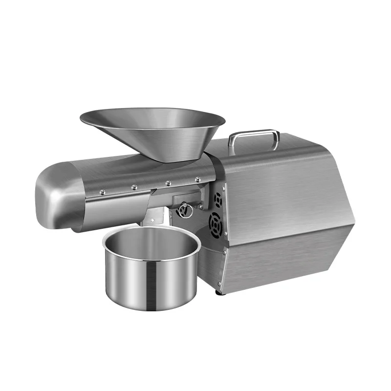 220V  Household Oil Press Machine 1800W Electric Oil Extractor Machine Stainless Steel Oil Presser with High Pressing Speed 6