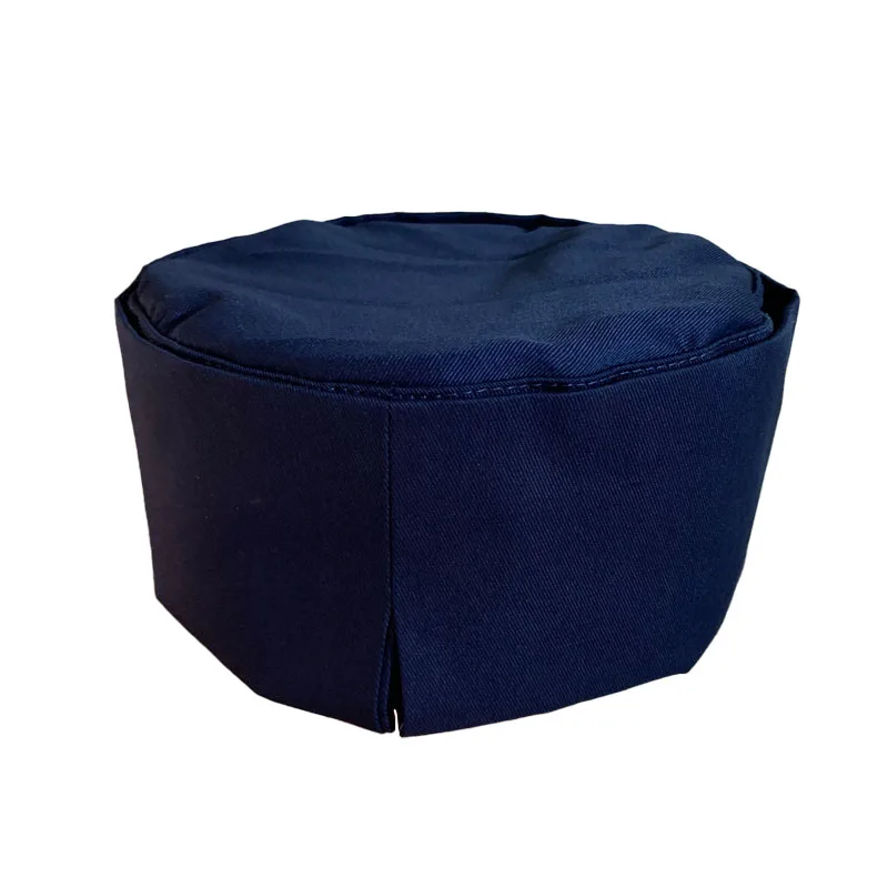 Hotel Restaurant Catering Men's Chef Hat Double Layer Net Top Elastic Band Hat Cafe Bakery Sushi Restaurant Waiter Cook Cap