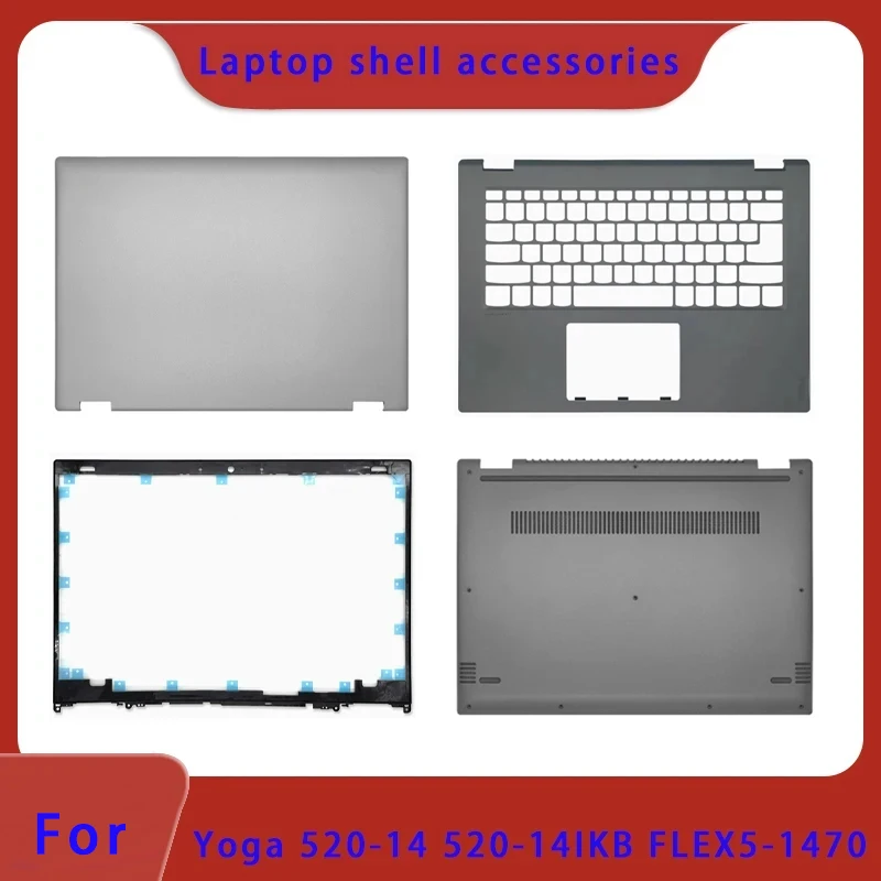 BrandnewforYoga520-14520-14IKBFLEX5-1470laptopLCDbackcover,frontpanel,palmrestbottomshellABCDcover-AliExpress7