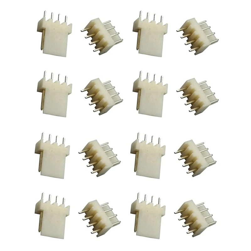 200Pcs KF2510 Connector 2.54MM PITCH Male Pin Header 4Pin Fan Connector For ASIC Miner Antminer S9 Z9 Z15 L3+ DR3 T2T A9