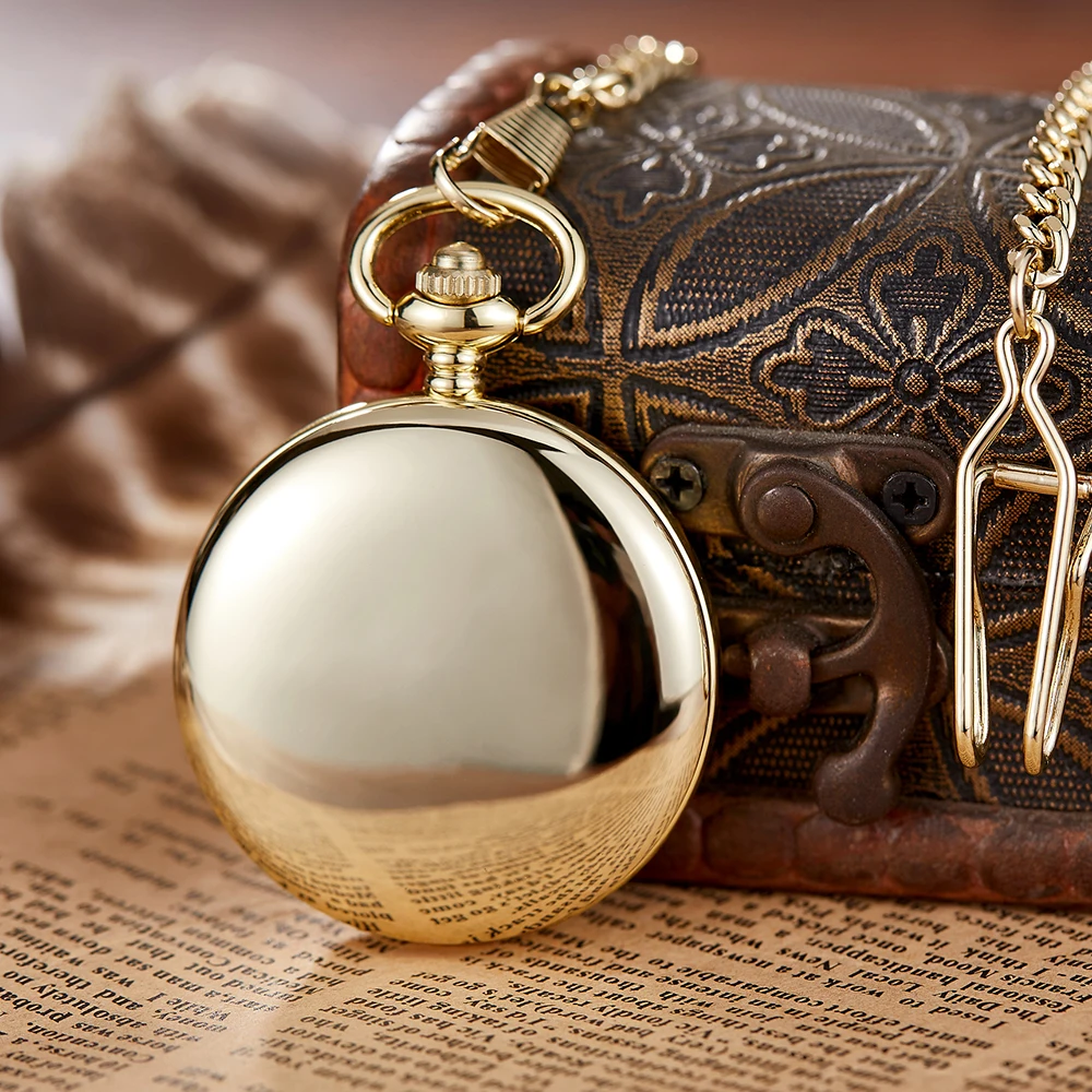Vintage Black Automatic Mechanical Pocket Watch Men Mirror Case Skeleton Digital Dial Classic Clock Women FOB Chain Reloj Hombre