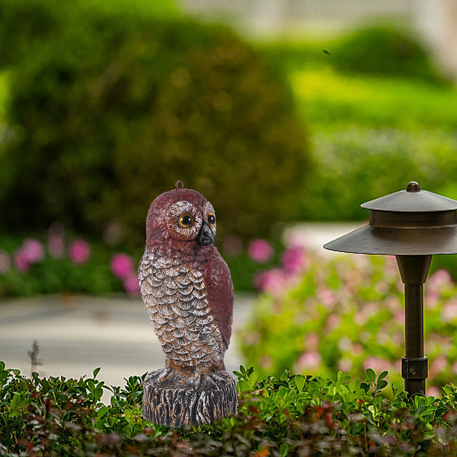 

Bird Deterrent Garden Yard Owl Figurine Repelling Bird Owl Decoration Garden Patio Bird Deterrent Tool