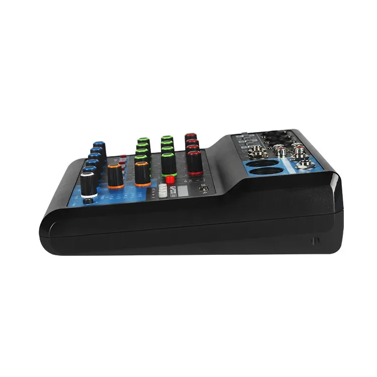 Audio Mixer Audio Interface Audio Processor 5-Way Computer Recording Free Drive Sound Card Mixing Console Professional Pro Audio Equipment
