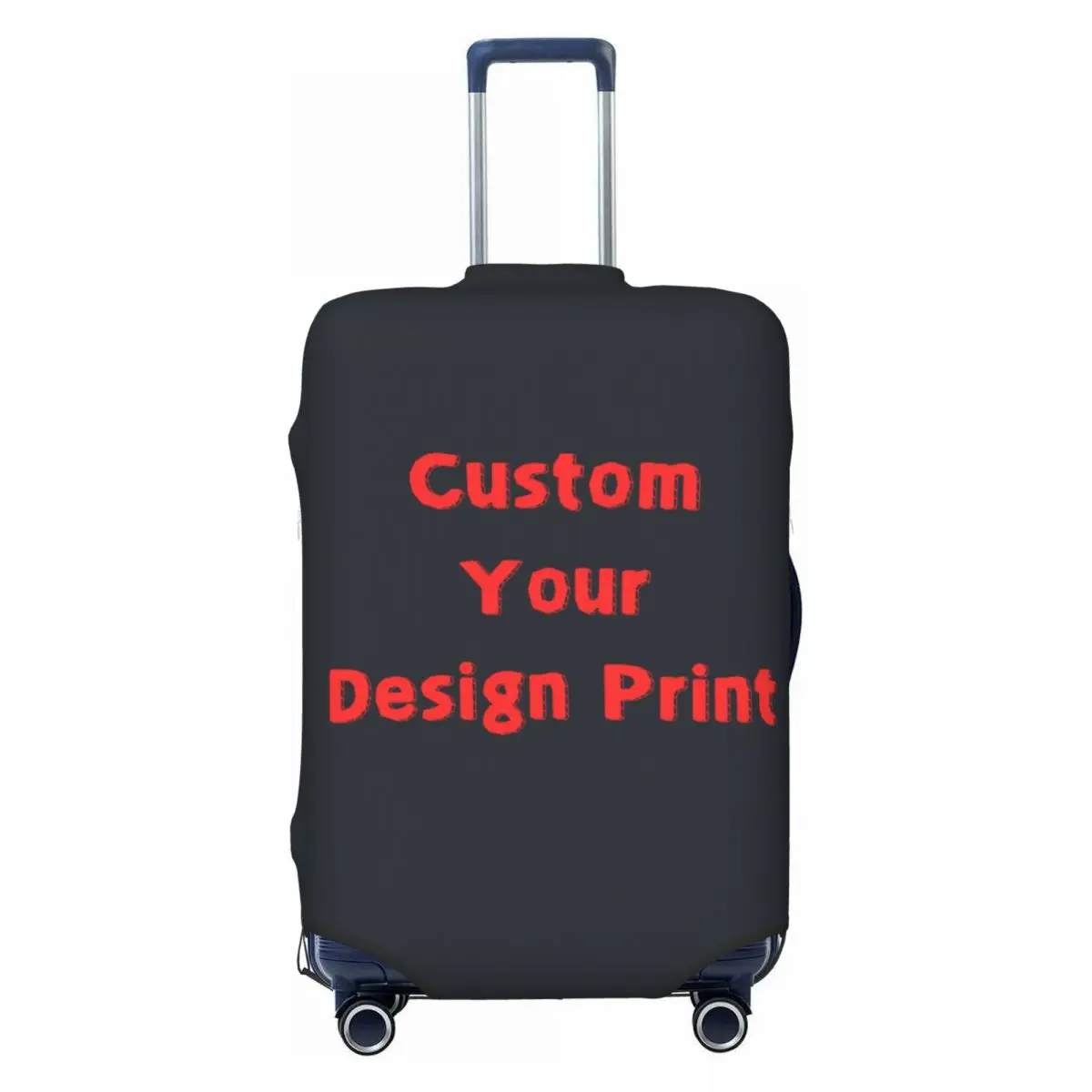 Print Suitcase Cover Flight Your Photo Anime Fun Luggage Case Business Protection