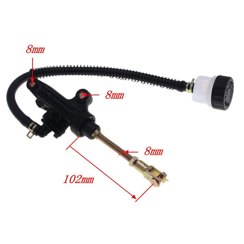Newmotorcycle Pompa Pompa Pompa Pompa Freno Idraulica Posteriore Posteriore Per Yamaha Atv Yfm 350 Banshee 350 Yfz350 Warrior 350