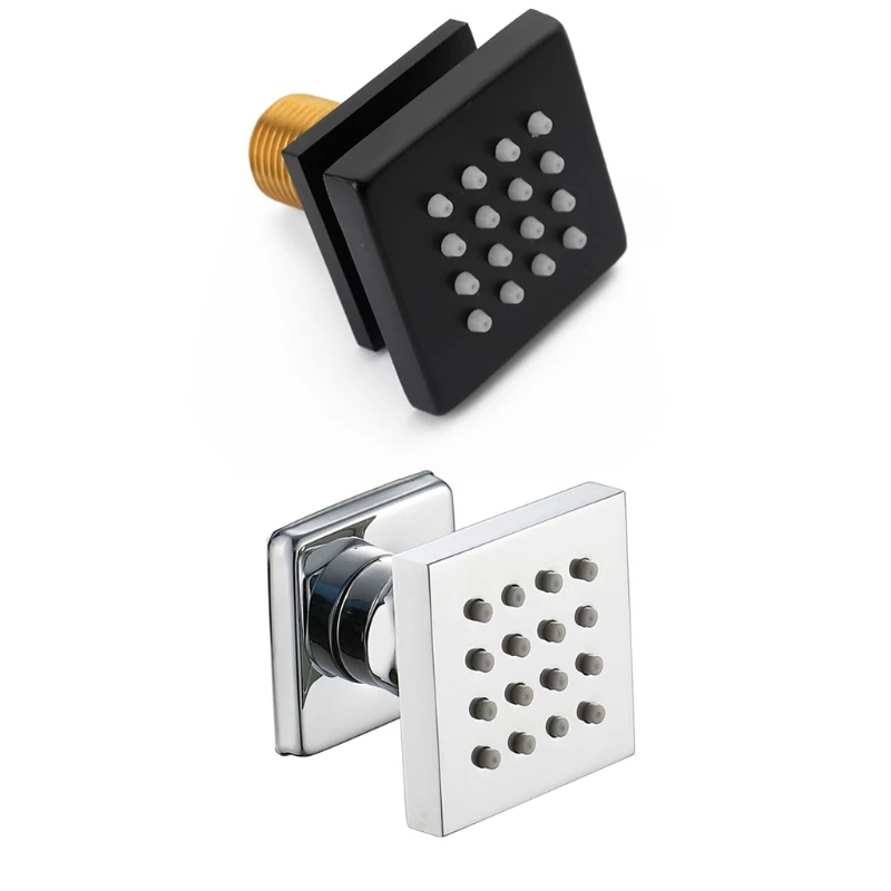

Body Jet Sparyer Massage Spa Rain Showerhead Side Wall Mount Shower for Head Spr DropShipping