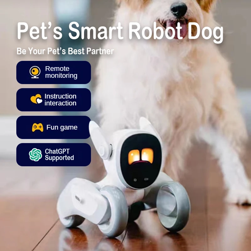 

Remote Monitoring Dog Interactive Toys Loona Intelligent Robot Pet's Partner Multifunctional Intelligent Robot