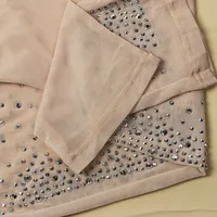 HBLL Sexy Rhinestone Jumpsuit Luxury for Women Long Sleeve Sheer Mesh Patchwork Skinny Night Birthday Party Club Romper Overalls - Image 6