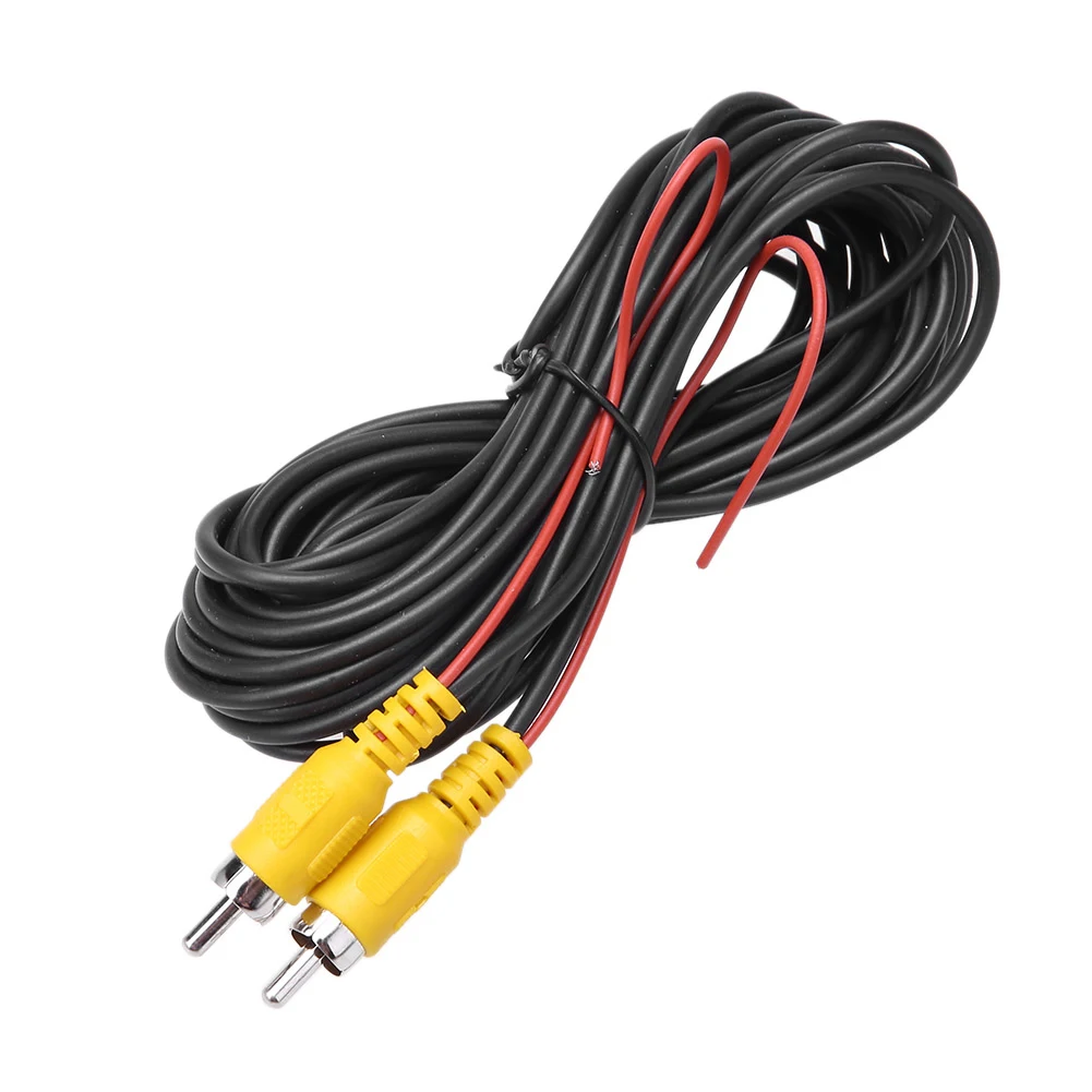 Cavo Video per Telecamera Posteriore in Offerta, Cavo RCA da 6m, Trasmettitore e Ricevitore Video Wireless 2.4GHz per Telecamera di Retromarcia - immagine 5
