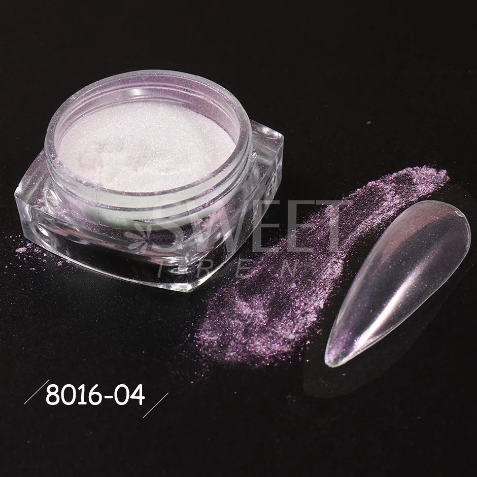 Iridescent Opal Nail Art Glitter Flakes