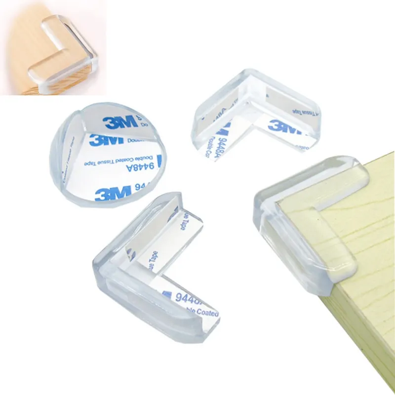 Table Corner Protector Table Edge Protector Furniture Anti Collision Strip 10PCS Transparent Anti Collision Angle PVC Pad Child Safety Corner Guard Baby Collision Proof Protector Table Corner
