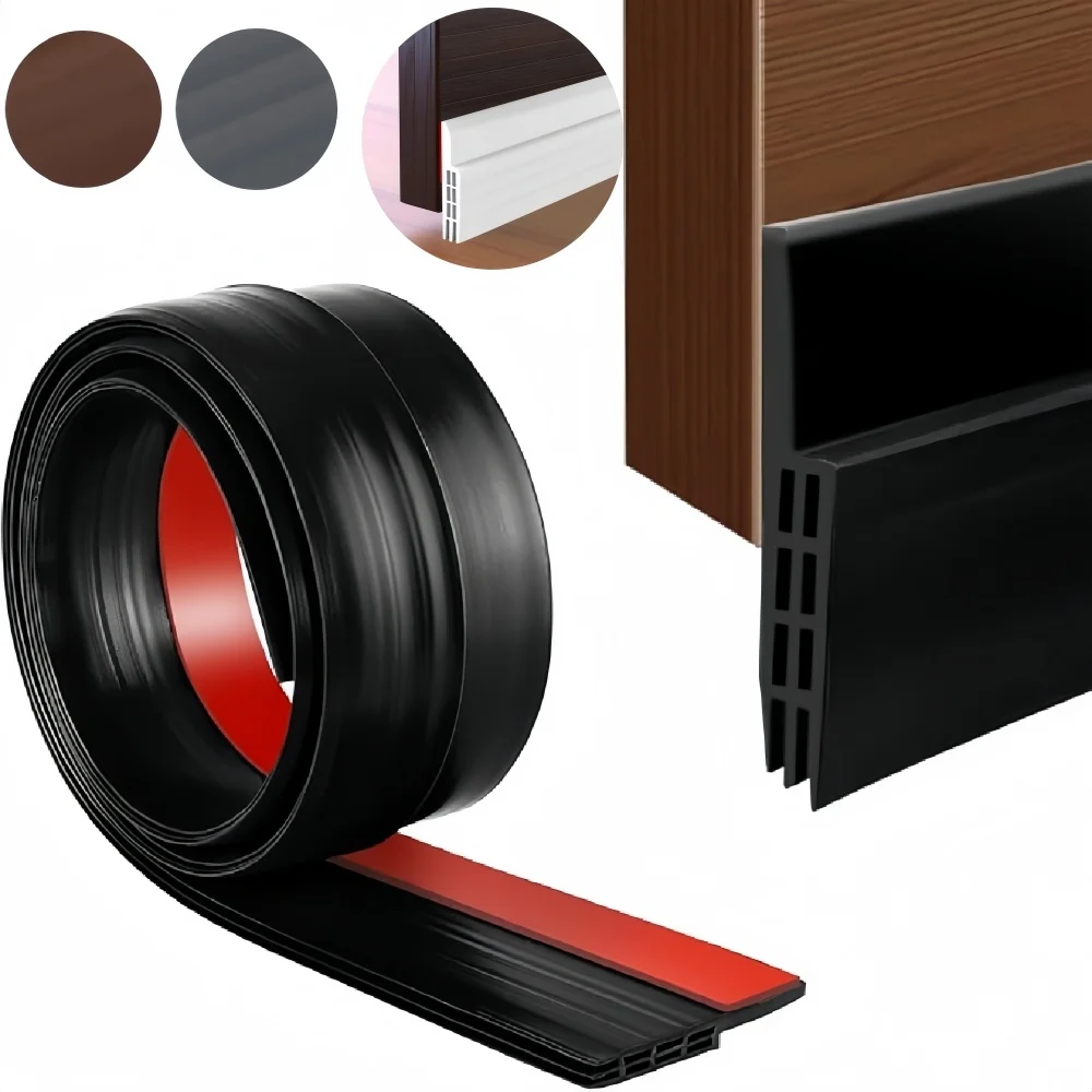 1pc Under Door Seal Strip – Draft Blocker & Weather Stripping Sleeve