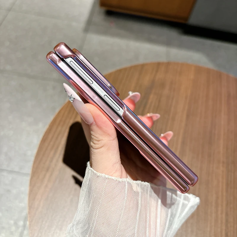 Ultra Magnetic Electroplated Hard Case with Hinge Protection & Front Glass Cover