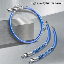  1PCGrease Gun Coupler 10000 PSI NPTI/8 Oil Pump Quick Release Grease Tip Tool Car Syringe Lubricant Tip Grease Nozzle for Repair 