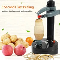 Electric Potato Peelers Automatic Rotating Apple Peeler Potato Peeling Machine Automatic Fruits Vegetables Kitchen Peeling Tool 2