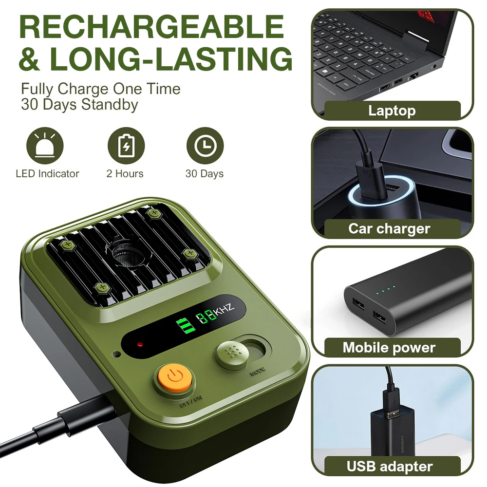 Voice Control Dog Stopper Ultrasonic Anti Barking Device