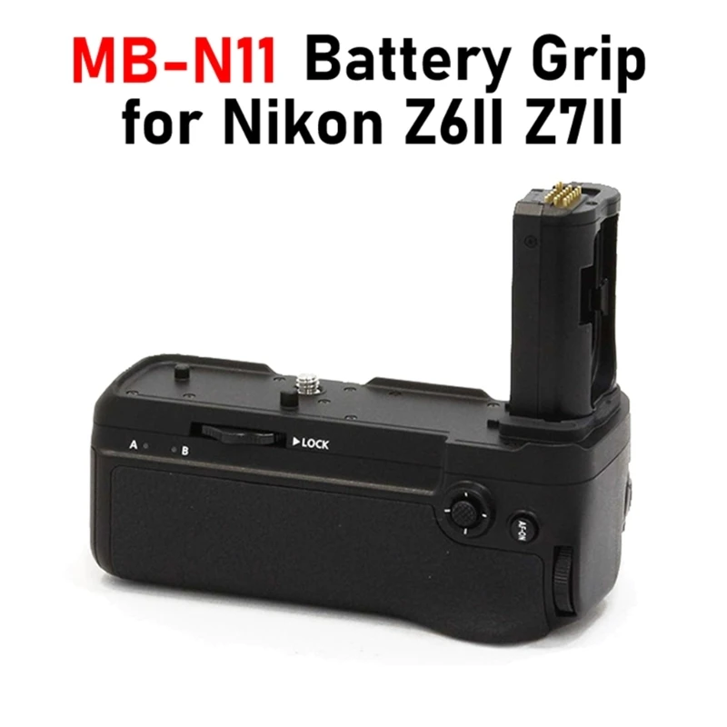 

Camera Battery Grip MB-N11 for Z 6II Z 7II Camera Support Vertical Shooting Work with 2x EN-EL15 Li-ion Batteries
