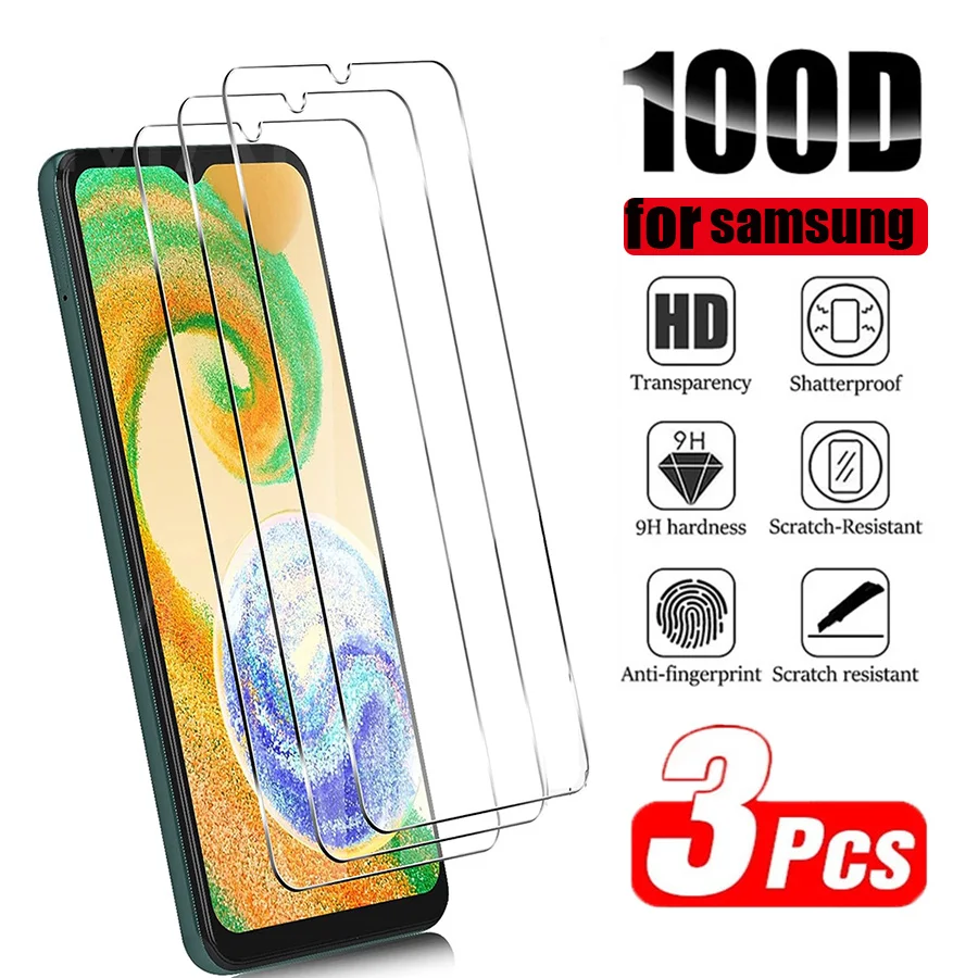 

1-3 шт. 9H закаленное стекло с защитой от царапин для Samsung Galaxy A04 A04s A04core A04e защита для экрана Ультрапрозрачная стеклянная пленка