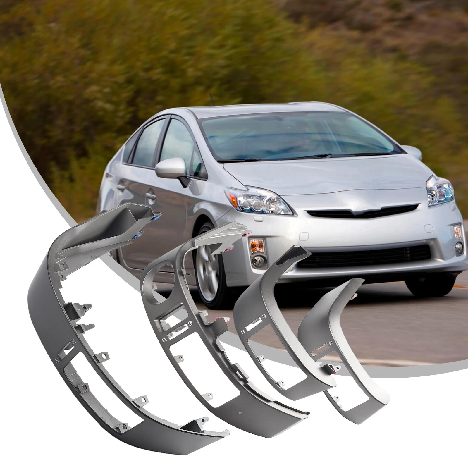 

4 шт./комплект, детские пластиковые аксессуары для Toyota Prius 2004-2006