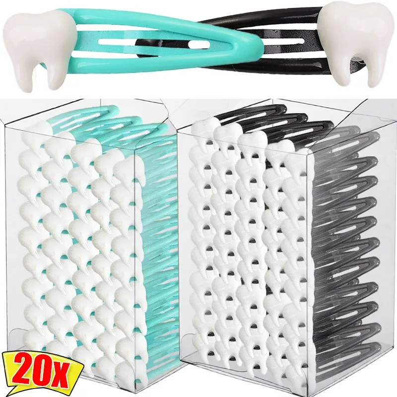 Kreative Simulation Zähne BB Clip Nette Pony Feste Dekorative Haarspange Y2K Mädchen Süße Haar Clip Kawaii Haarnadeln Haar Zubehör