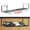Adjustable Shoe Rack Hanging Under Cabinets Clothes Shoe Storage Shelf Expandable Household Retractable Organizer Adjustable Shoe Rack Hanging Under Cabinets Clothes Shoe Storage Shelf Expandable Household Retractable Organizer