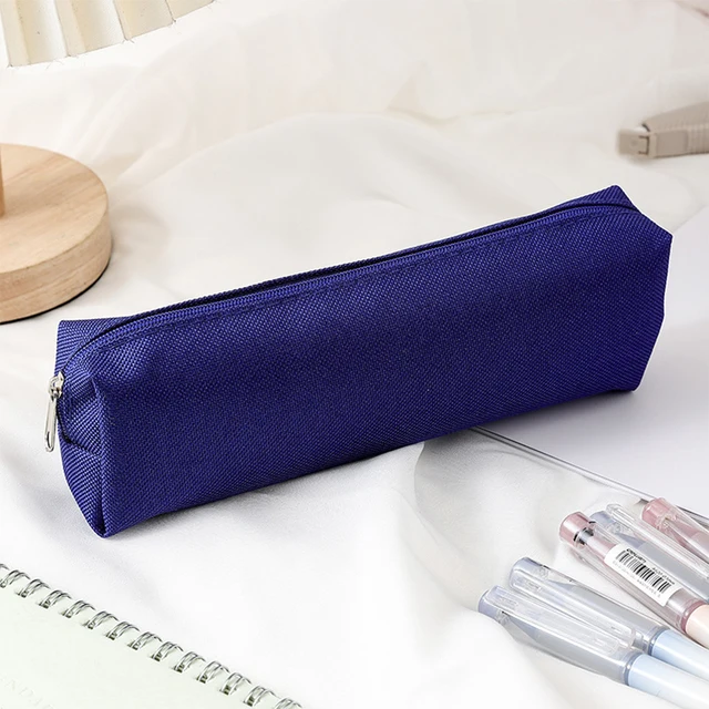 Astuccio semplice Materiale scolastico Astucci Estuche Escolar Cancelleria scolastica tinta unita Kalemlik Trousse Astuccio per matite 6