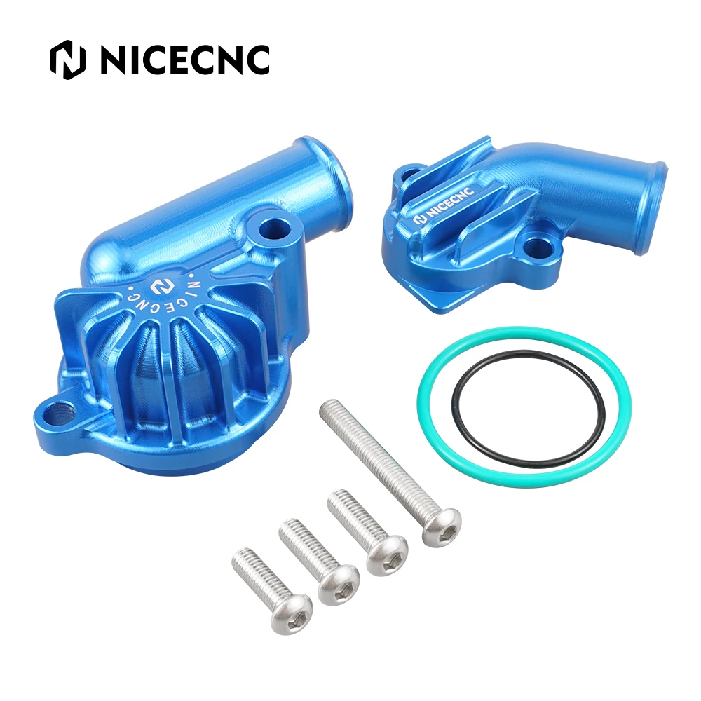 NICECNC ATV-Wasserpumpen-Einlass-Auslass-Abdeckungs-Set für Yamaha Raptor 700 2006–2024, Raptor 700R 2009, 2011–2024, schnellere Kühlungsset – Detail 12