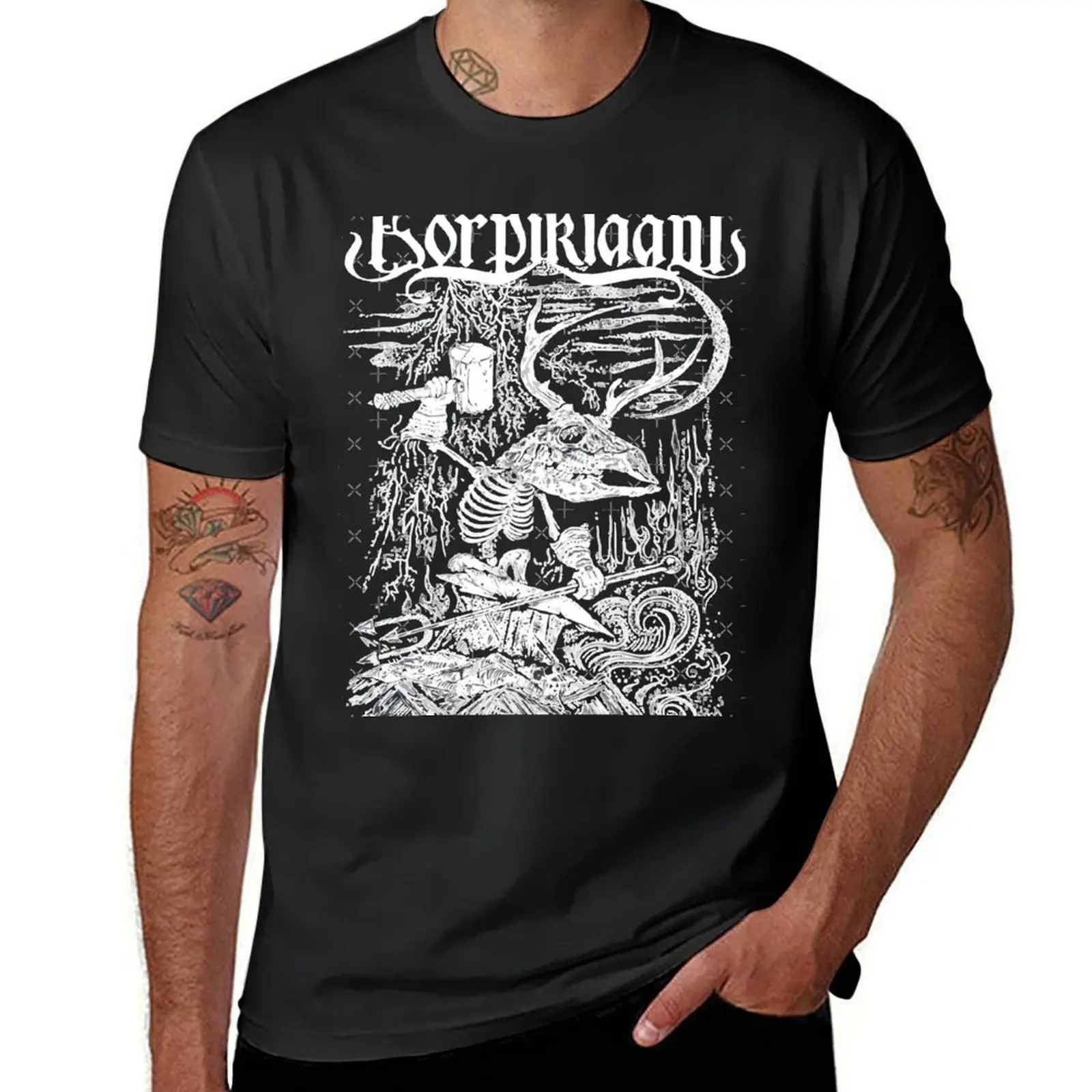 Korpiklaani Vanno Rauta Tapporauta 1 T-Shirt sweat sports fans boys animal print plain black t shirts men