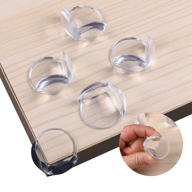 4/8Pcs Child Baby Safety Silicone Protector Table Corner Edge Protection Cover Children Anticollision & Guards |