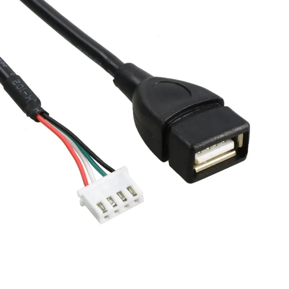 30cm USB A 암 커넥터 - 4핀 XH2.54 PH2.0 MX1.25 듀퐁 커넥터 케이블 USB-4P 어댑터 와이어 DIY 전자 프로젝트용