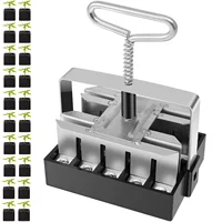 Garden Metal Micro 3/4inch Cell Block Mini Handheld Manual Blocker 20 Seed Maker New Soil Blocking Tool 2