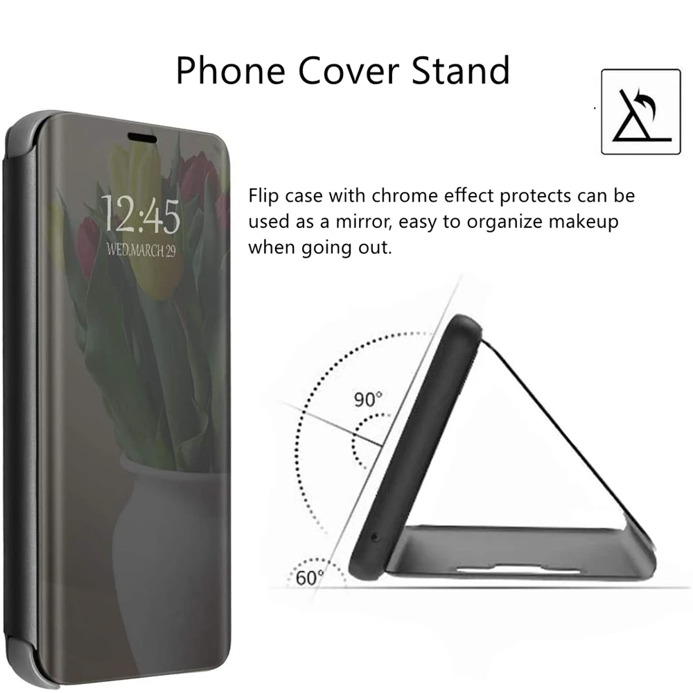 Flip Mirror Phone Case For Samsung Galaxy A Series