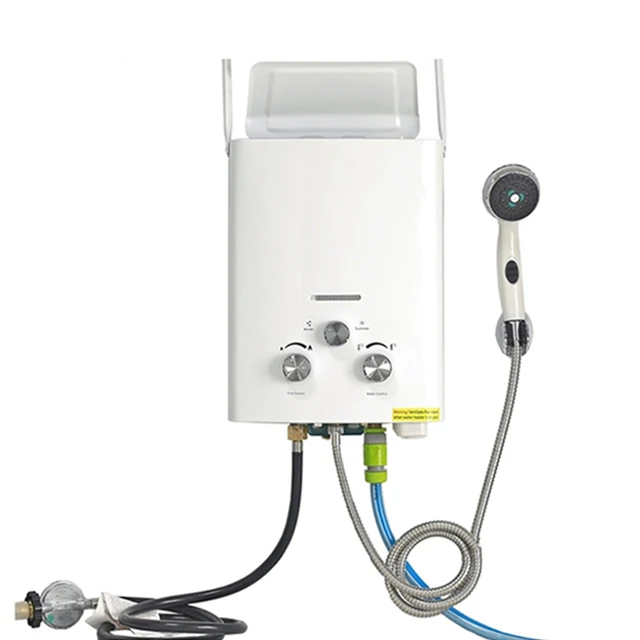 RV gas water heater Trailer bed car outdoor bath instantaneous water heater  Non-electric water heater - AliExpress