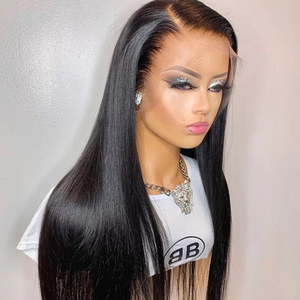 Lace Front Wig - Straight Human Hair Style
