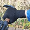 Non-slip Touchscreen Nylon Gloves Men Women Summer Outdoor Riding Sport Fitness Breathable Non-slip Sunscreen Half Finger Gloves 2