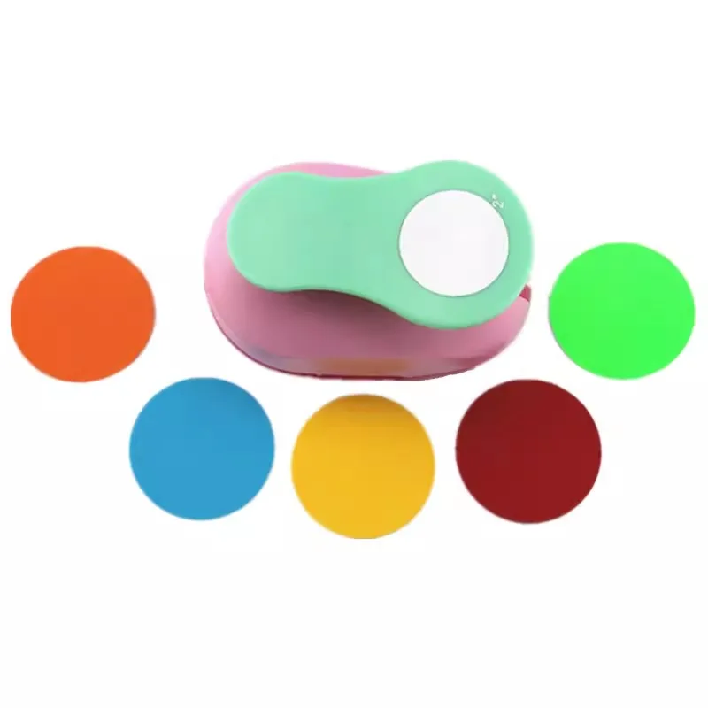 Circle shape craft punch 3mm-75mm scrapbook paper manual DIY Button Badge Making Circle Cutters