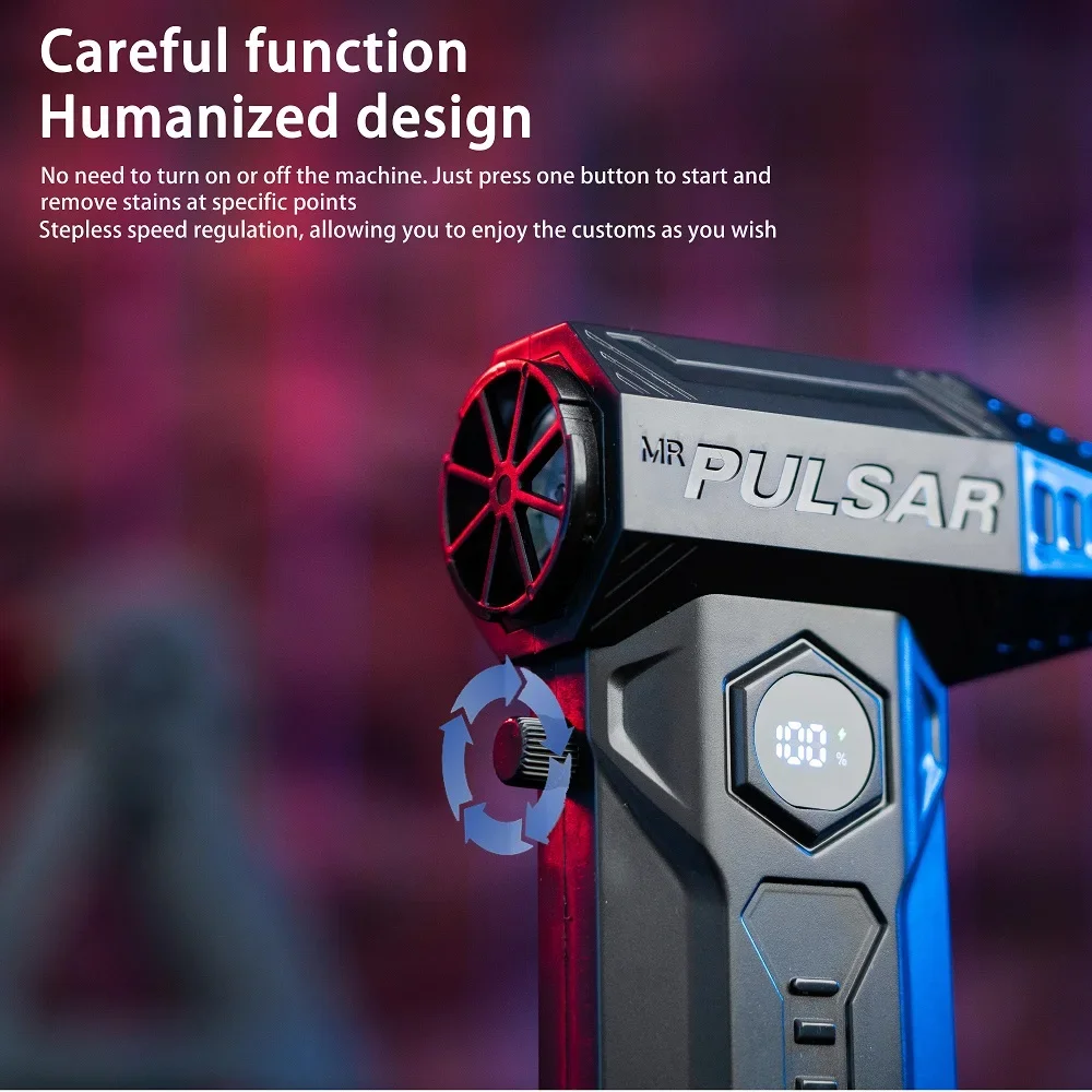 X11 프로 맥스 강력 터보 제트 블로워 990000RPM 75m/s 초강력 바람 10000mAh 브러시리스 휴대용 충전식