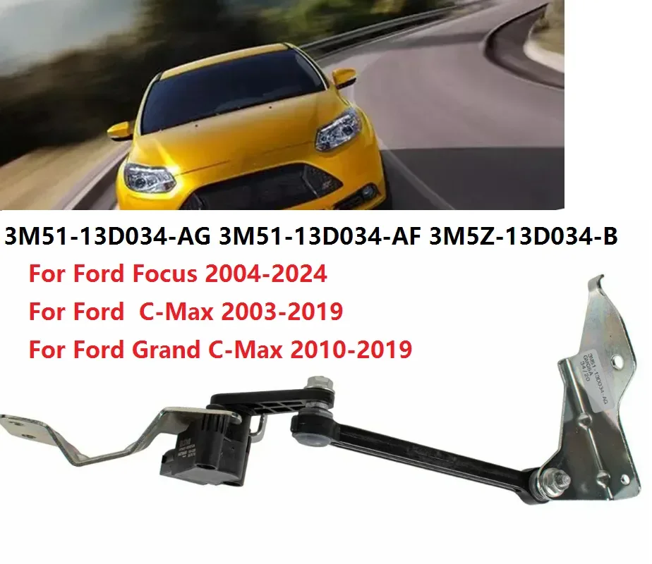 Car Headlight Level Sensor Body Height Sensor Lever for Ford Focus C-MAX 2003
