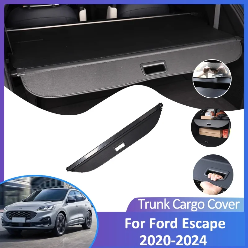 ForFordEscapeKugaAccessories202020252023CarTrunkCurtain
