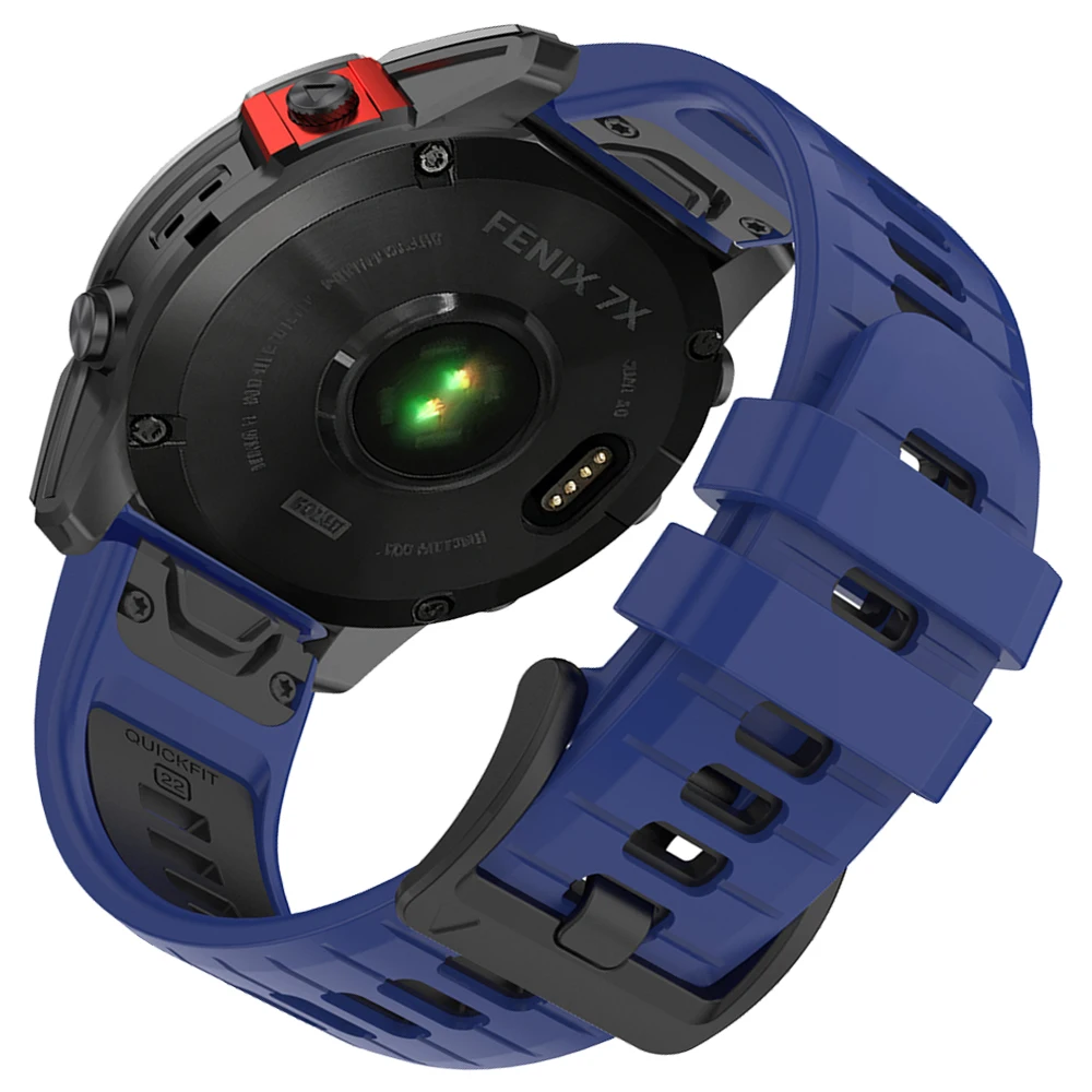 Durable Silicone Sports Watch Band - QuickFit Design