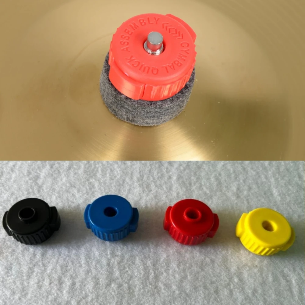 Drum Accessories Quick-Set Cymbal Mate Push-On Design Lightweight Drum Kit Accessories Cymbals Removal Tool
