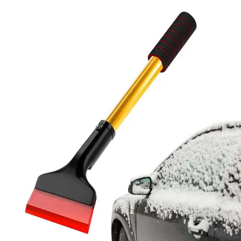 

Snow Scraper for Cars Tiny Vehicle Ice Shovel Won't Damage Glass Lightweight Snow Removal auto Convertible Car Travel Camper