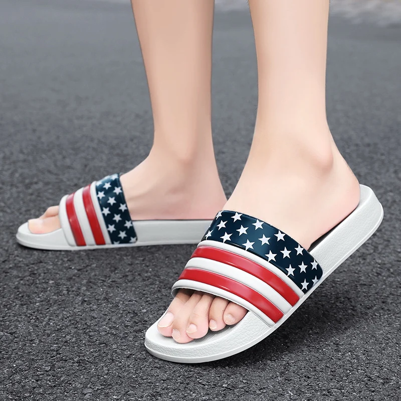 Men's Shoes Outdoor Comfortable Men Casual Shoes Summer Mens Sandals Non-slip Beach Shoes New Man Flip Flops Plus Size Sandals