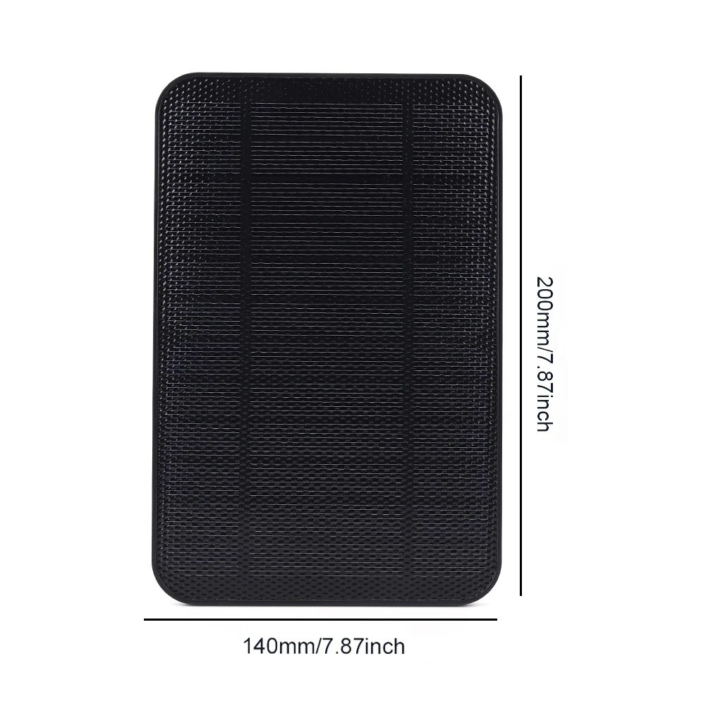 Waterproof Solar Charging Panel with Micro USB for Outdoor Cameras