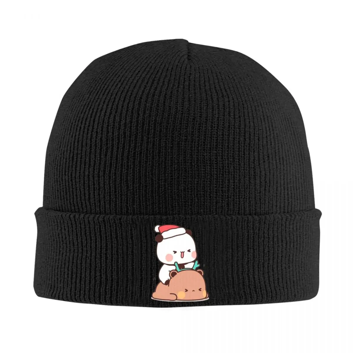 

Bubu And Dudu Knitted Hat for Women Men Beanies Winter Hats Acrylic Merry Christmas Hip Hop Cap