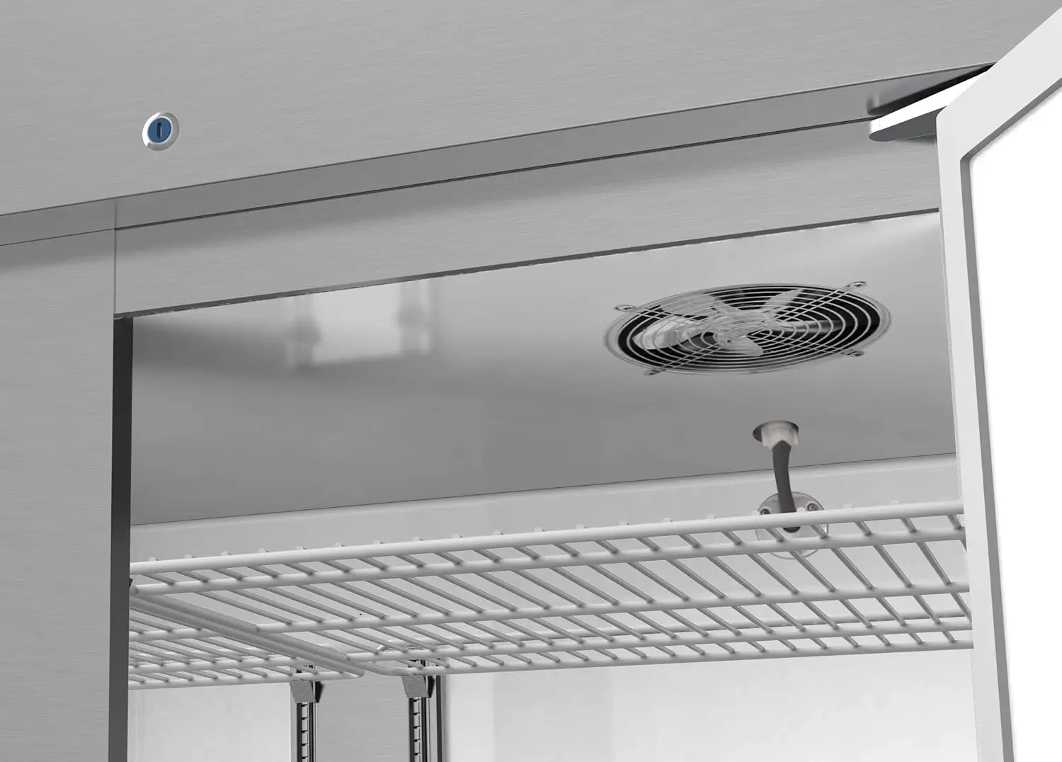 82" 3 Door Stainless Steel Upright Commercial Reach-in Freezer 72 Cu. Ft Model:RIF-3D-SS Spacious Interior for Maximum Storage
