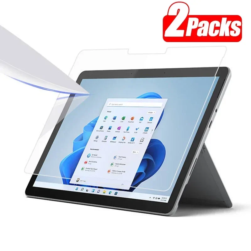 Pellicola Salvaschermo 2 Pezzi Per Microsoft Surface Pro 8 9X7 Plus 7 6 5 4 3 13 Pollici 2021 12.3 "Vetro Temperato Per Surface Go 3 2 2020