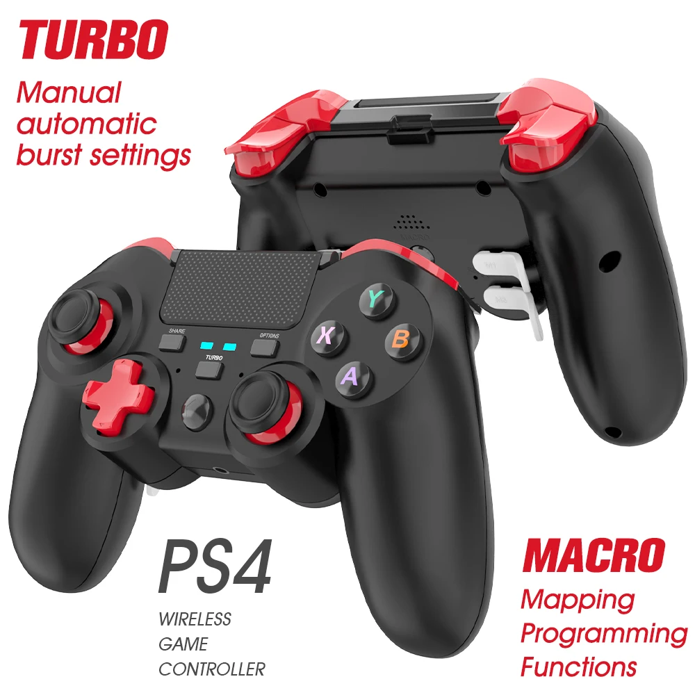 Ps4 3 elite/magro/pro gamepad jogo sem fio dualshock controlador 4 pc ...