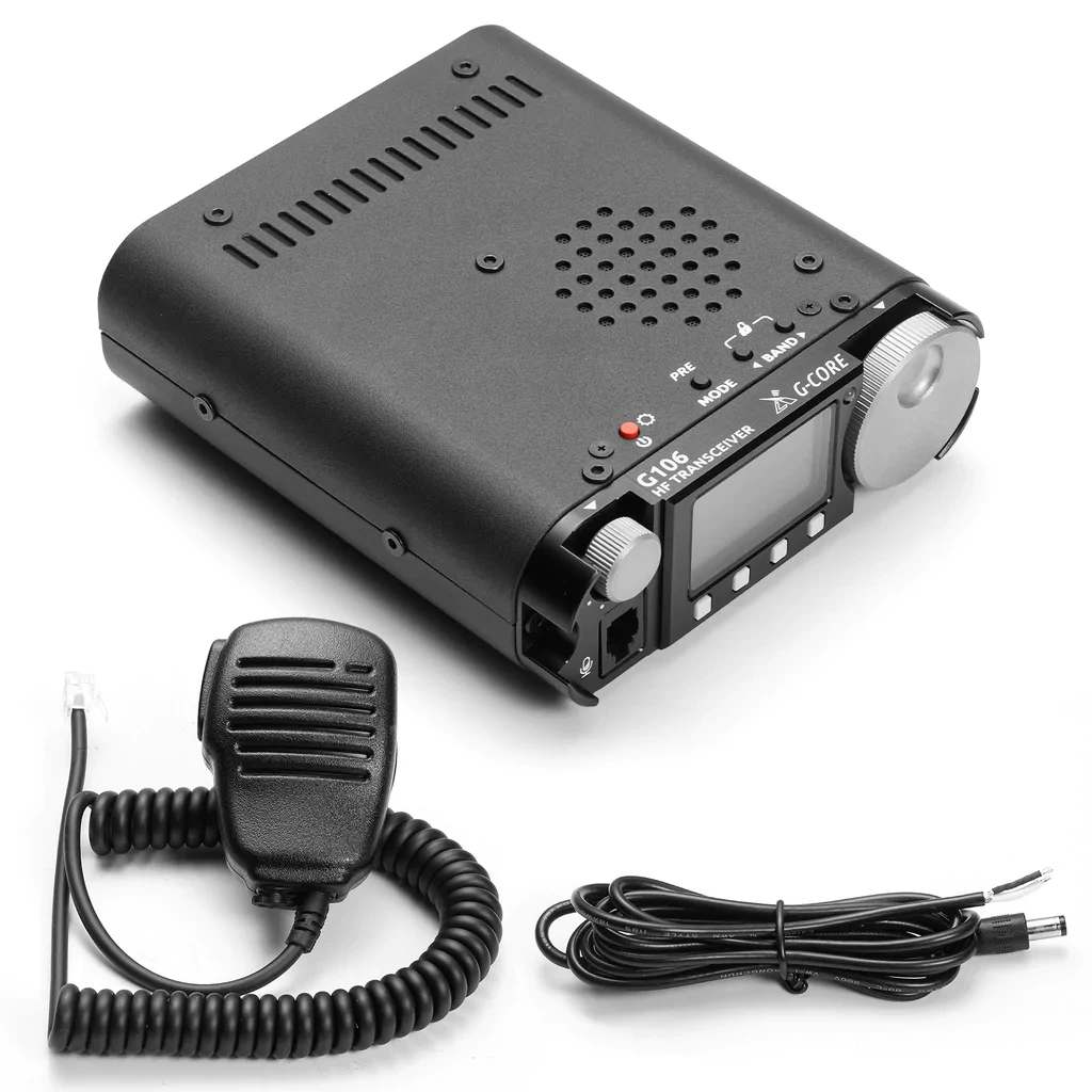 New G-CORE SDR Amateur Radio XIEGU G106C SSB/CW Moblie Radio HF Transceiver Ham QRP 2