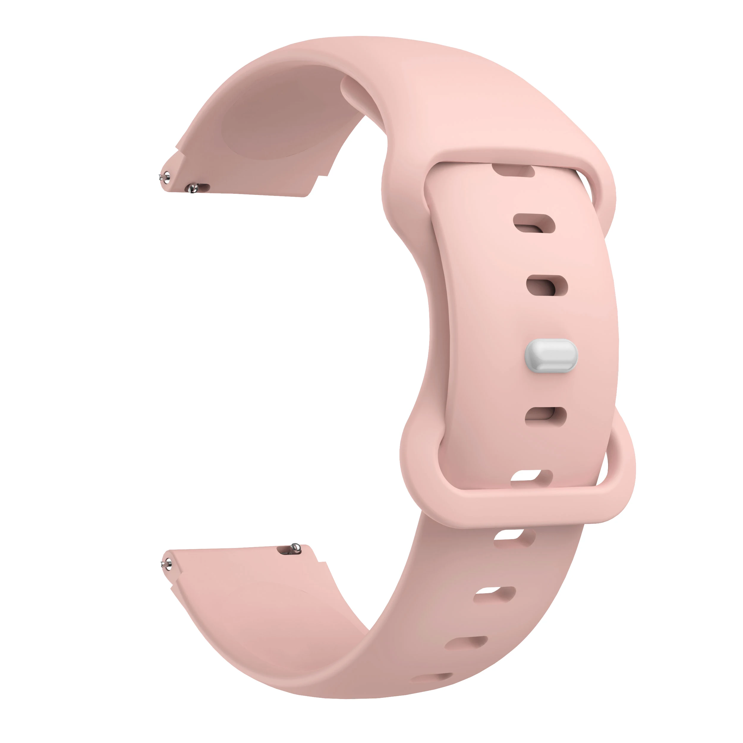 Colorful 18mm Soft Bow Buckle Wristband Strap